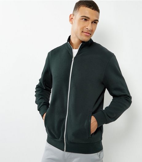 Green Track Suit Sweater | New Look