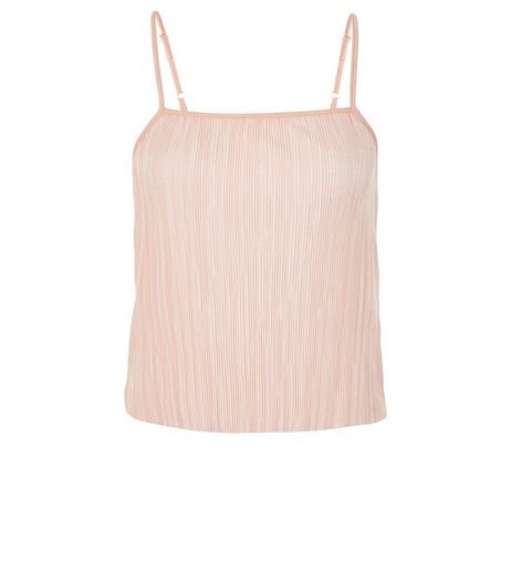 Teens Pink Pleated Cami | New Look