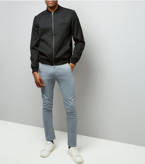 Grey Skinny Trousers | New Look