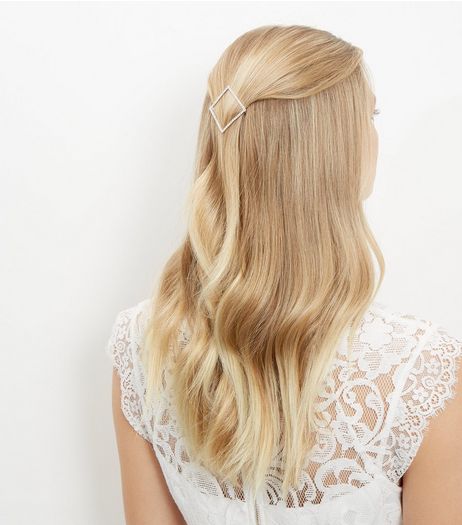 Crystal Fine Stone Hair Slide | New Look