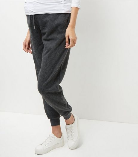 Maternity Grey Basic Joggers | New Look