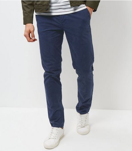Blue Slim Chinos | New Look