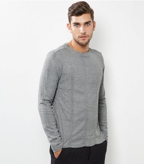 Grey Fine Knit Sweater | New Look