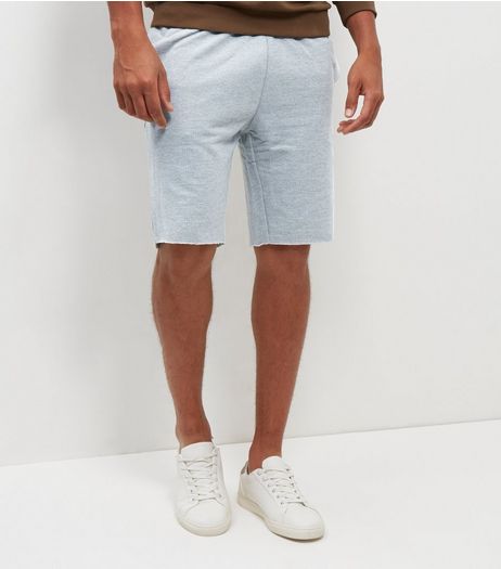 Grey Pique Shorts | New Look