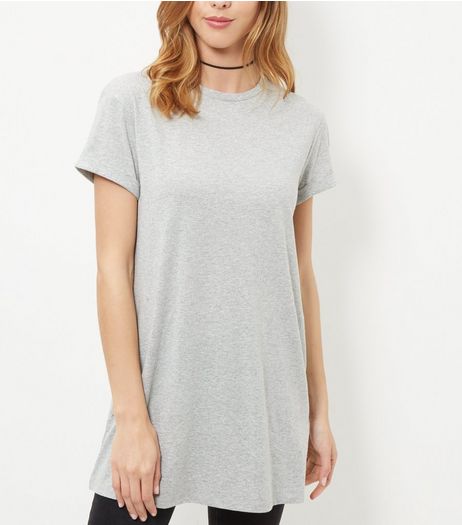 Grey Boyfriend T-Shirt | New Look