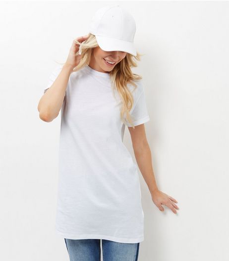 White Boyfriend T-Shirt | New Look