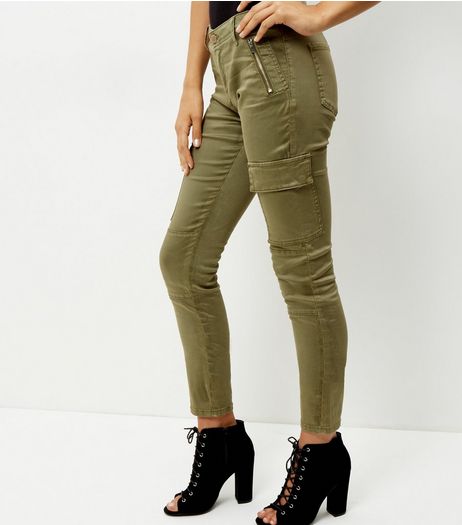 Khaki Cargo Trousers | New Look