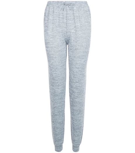 Teens Grey Fine Knit Joggers | New Look
