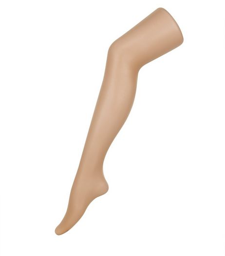 Mid Brown Stretch 20 Denier Tights | New Look