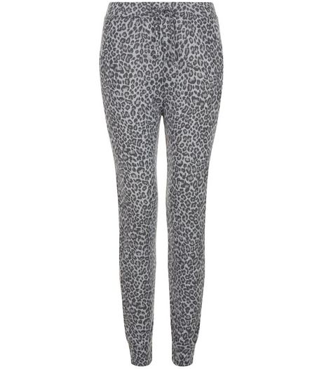 Teens Grey Animal Print Joggers | New Look