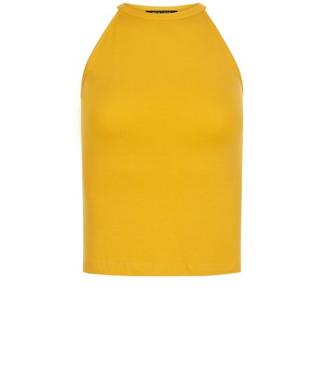 Teens Orange High Neck Cami | New Look