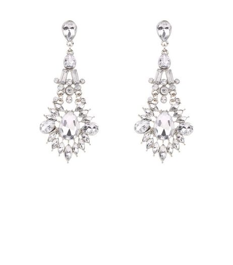 Crystal Chandelier Earrings | New Look