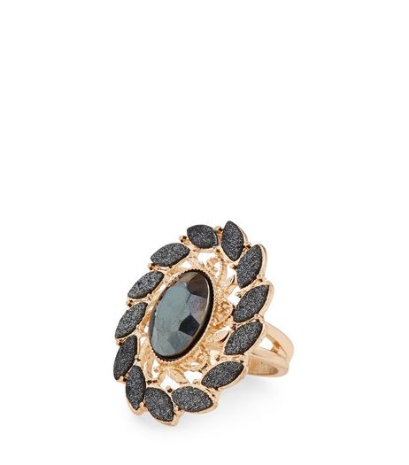 Crystal Gem Cocktail Ring | New Look