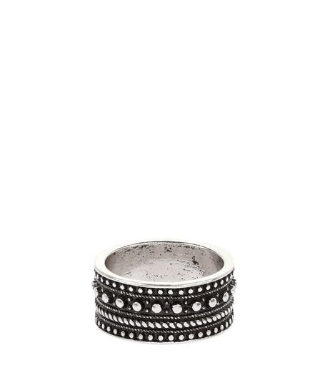 Silver Crown Thumb Ring | New Look