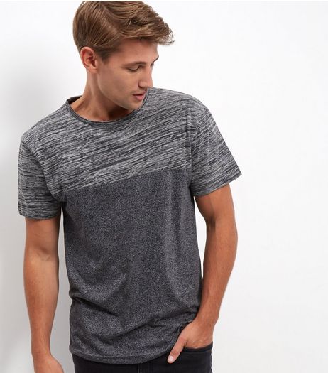 Grey Contrast Short Sleeve T-Shirt | New Look