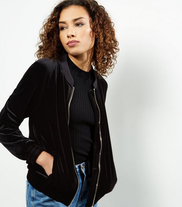 New look faux leather bomber jacket – Modern fashion jacket photo blog