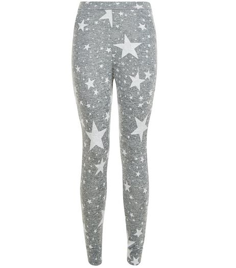 Teens Grey Star Print Joggers | New Look