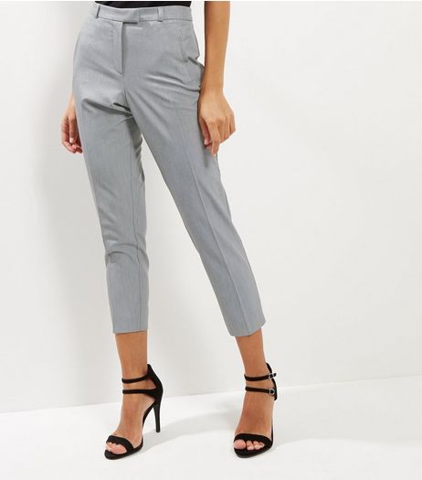 Grey Slim Leg Trousers | New Look