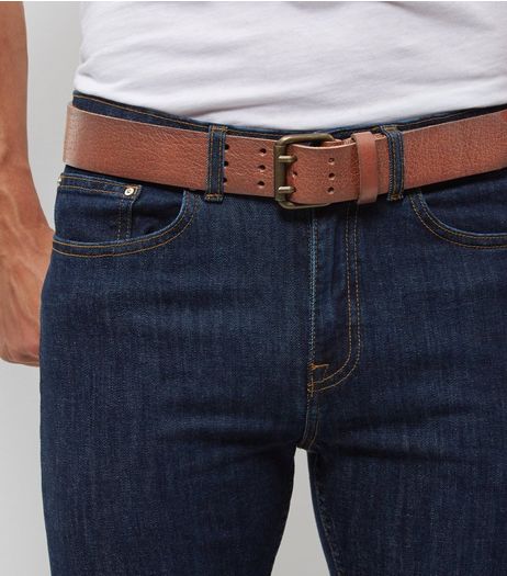 Brown Leather Belt | New Look