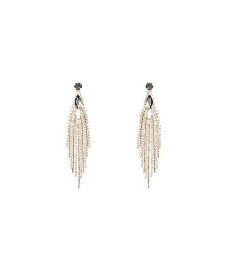 Rose Gold Chandelier Drop Earrings | New Look
