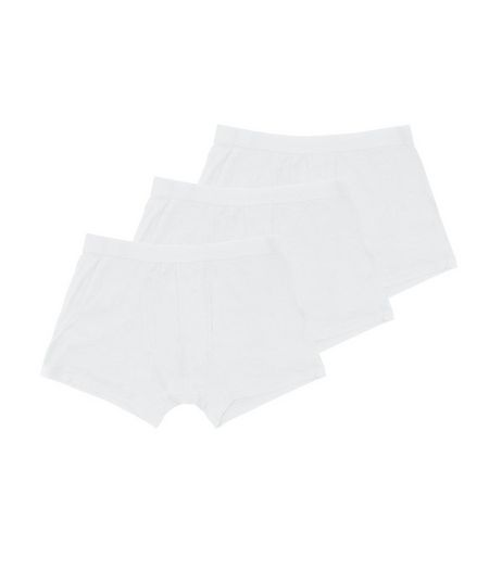 3 Pack White Trunks | New Look