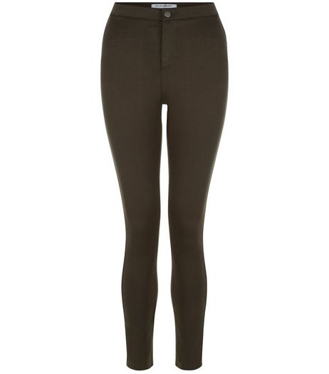 Teens Khaki High Waist Super Skinny Jeans | New Look