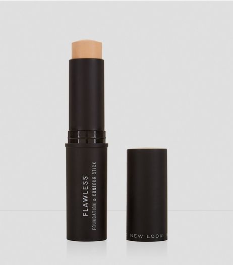 Natural Beige Flawless Foundation and Contour Stick | New Look