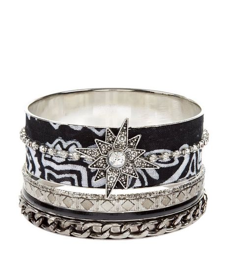 Silver Bangle Back | New Look