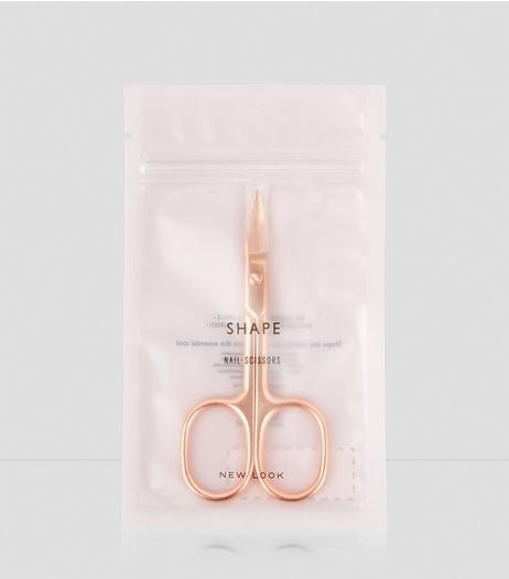 Rose Gold Nail Scissors | New Look
