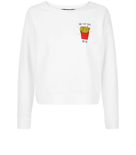 Teens Only Got Fried For You Sweater | New Look