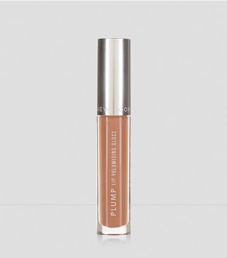 Nude Plump Lip Volumising Gloss | New Look