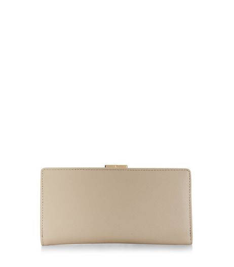 Cream Fold Over Purse | New Look