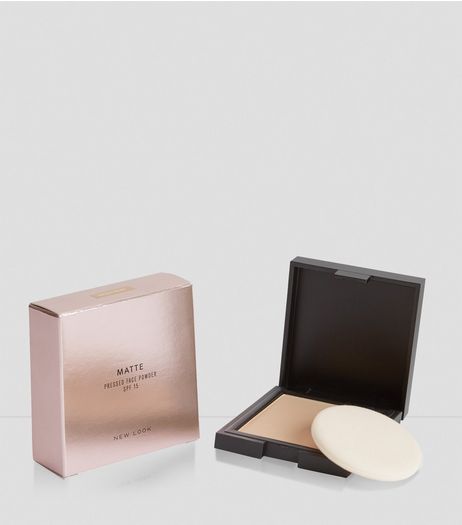 Natural Beige Matte Pressed Face Powder | New Look