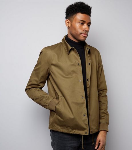 Khaki Coach Jacket | New Look