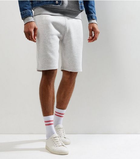Grey Basic Jersey Shorts | New Look