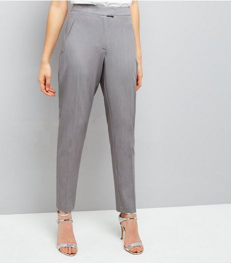 Grey Slim Leg Suit Trousers | New Look