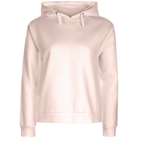 Teens Pink Long Sleeve Hoodie | New Look