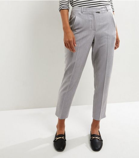 Grey Slim Leg Trousers | New Look