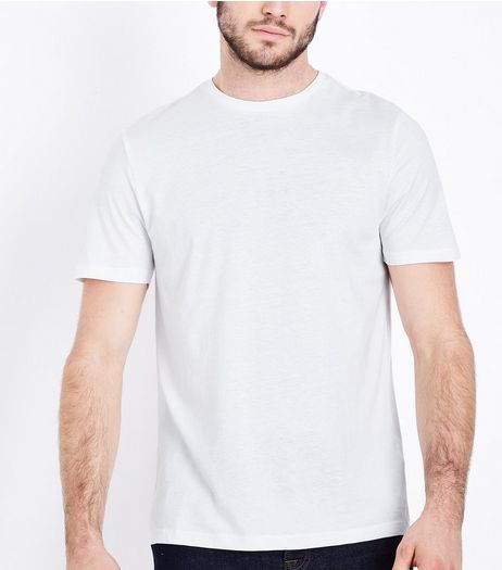 White Crew Neck T-Shirt | New Look
