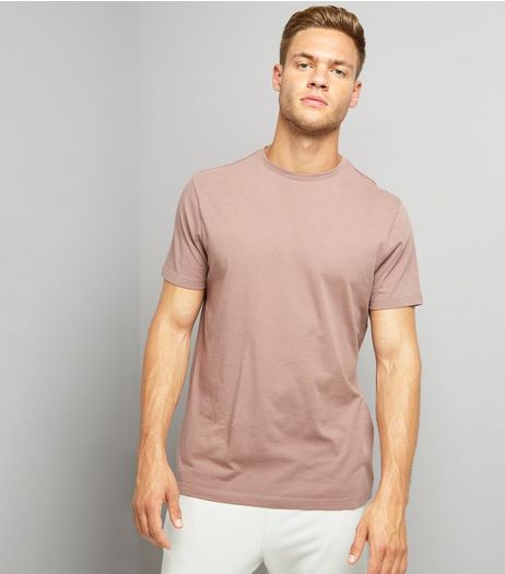 Deep Pink Crew Neck T-Shirt | New Look