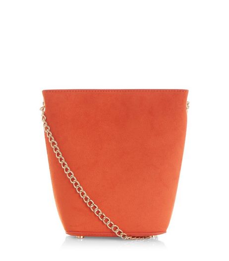 Orange Mini Bucket Bag | New Look