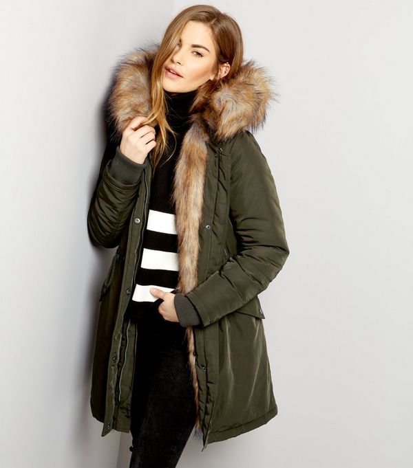 Faux Fur Coat With Hood Womens - Tradingbasis