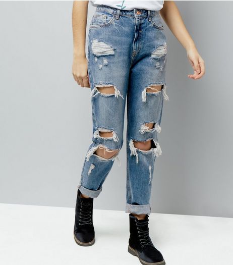 Ripped Jeans | Ripped & Distressed Jeans | New Look