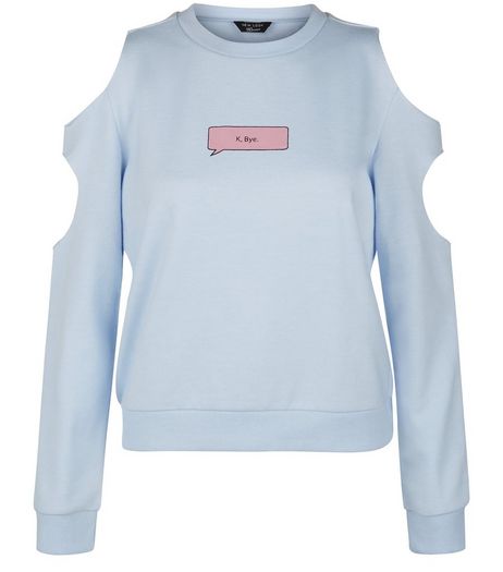 Teens K Bye Cold Should Sweater | New Look