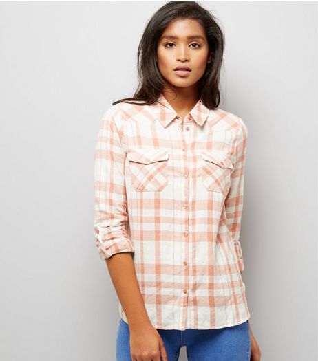 Noisy May Orange Long Sleeve Shirt | New Look