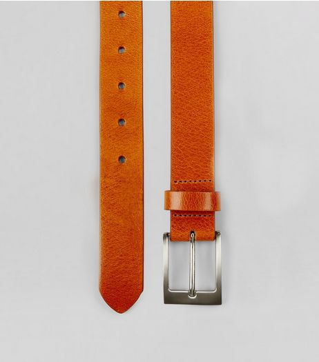Brown Leather Belt | New Look
