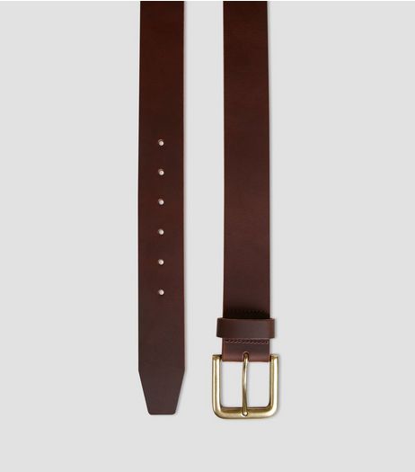 Brown Leather Jeans Belt | New Look