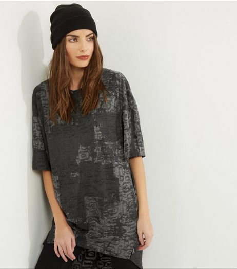 Apricot Light Grey Textured Single Pocket Top | New Look