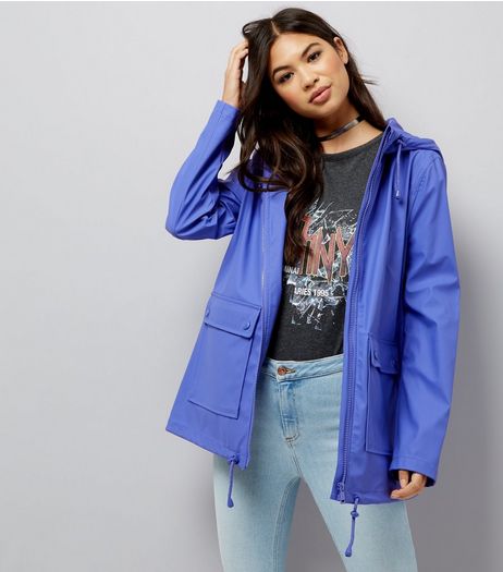 Purple Matte Anorak | New Look