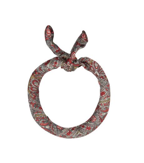 Khaki Paisley Print Bandana | New Look
